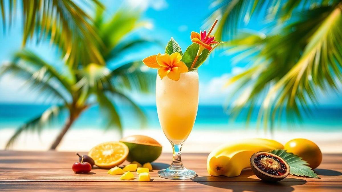 Batida de Coco: Um Sabor Tropical