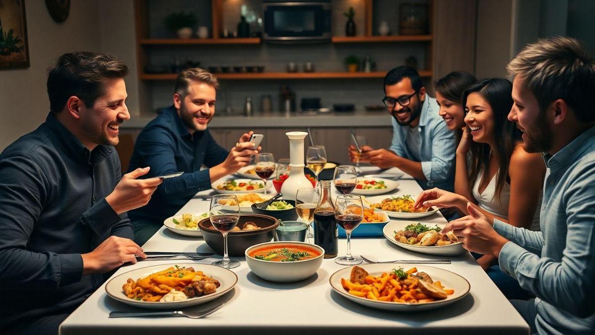 O Papel das Redes Sociais nos Encontros Gastronômicos