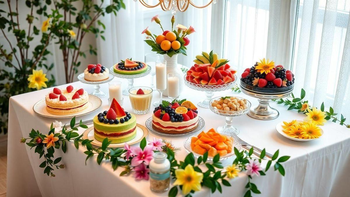 Sobremesas Feitas com Frutas da Época
