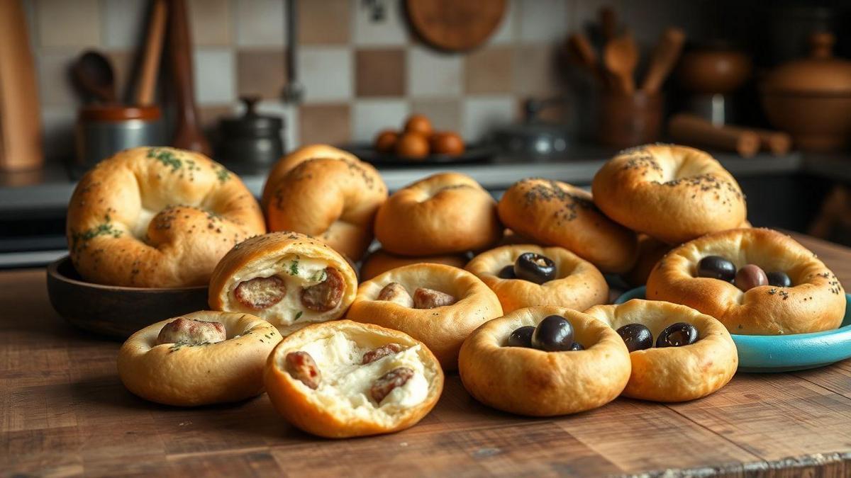 Variedades de Pão de Queijo